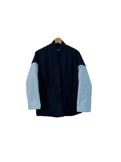 Nopal Linen Jacket With Eco Wool Padding