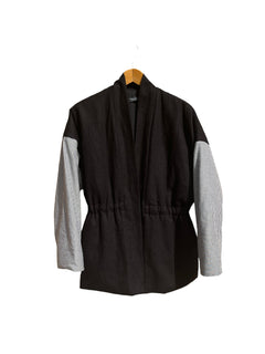 Nopal Linen Jacket With Eco Wool Padding