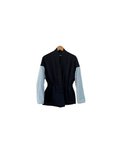 Nopal Linen Jacket With Eco Wool Padding