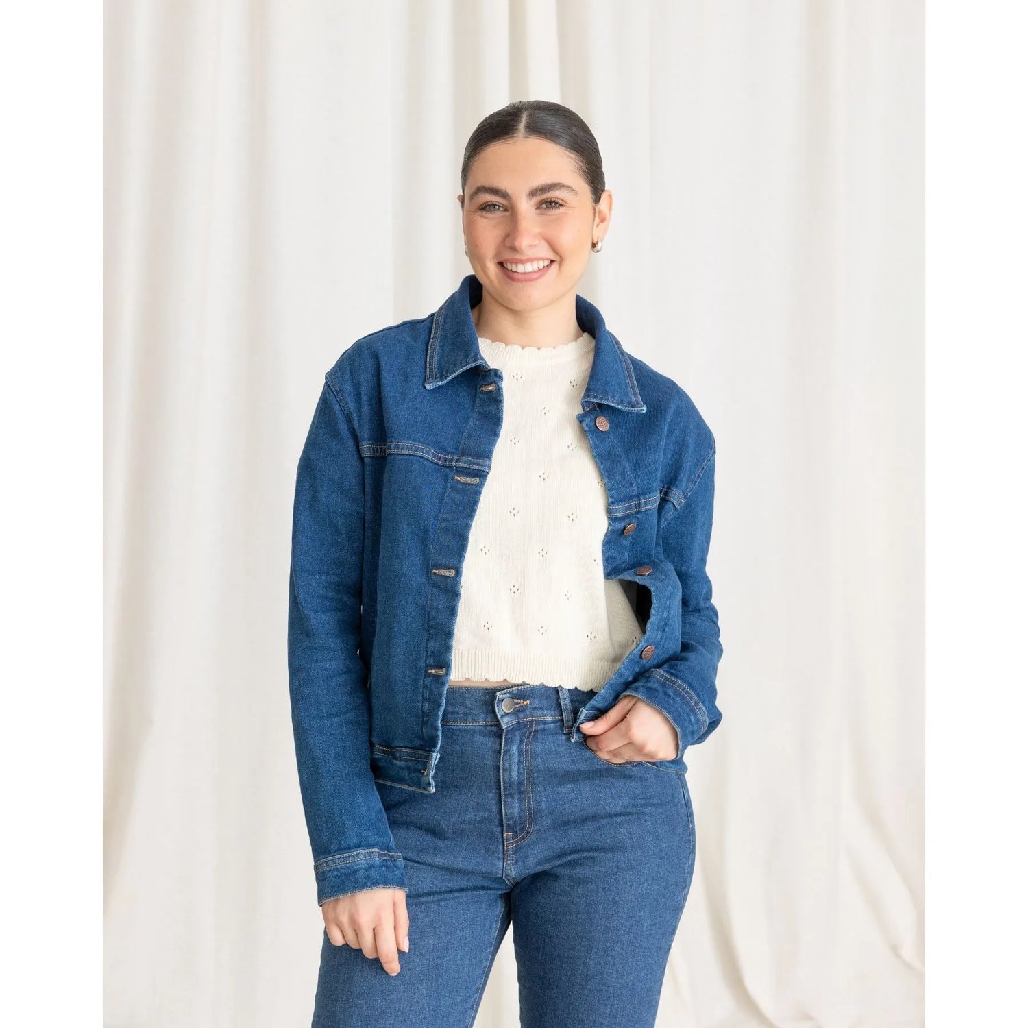 Denim Jacket Water