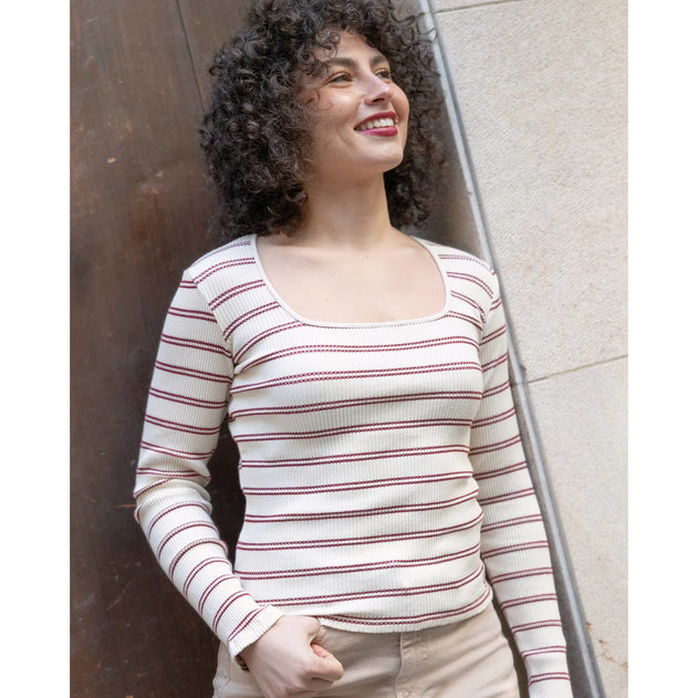 Everywhere Top Striped