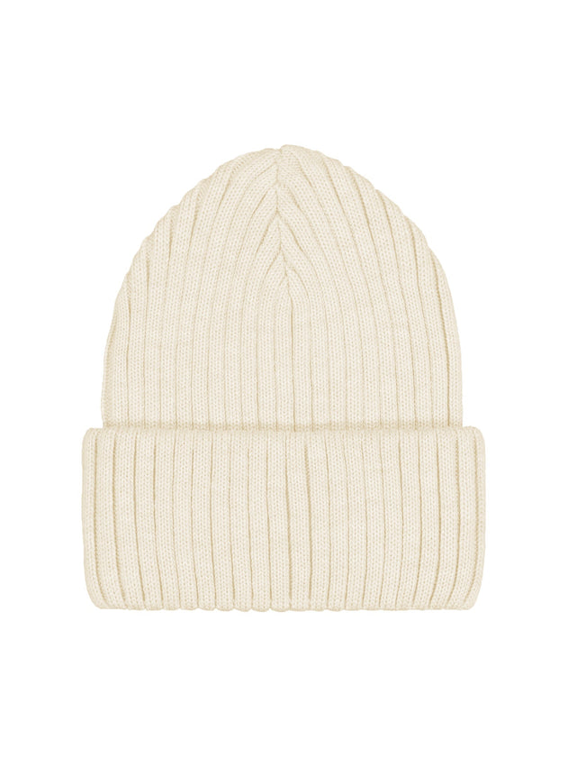 Rib Beanie Offwhite