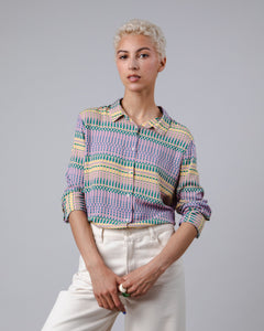 Calella Button-up Shirt Lilac