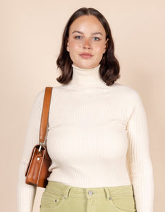 Shoulder Strap Cognac Classic Leather
