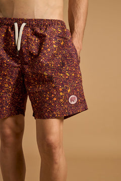 Dogtown SEAQUAL®YARN Swim Trunks Red