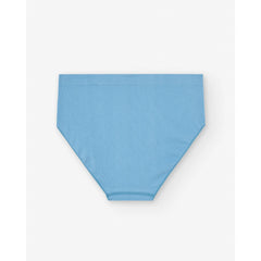 Semi High Rise Cotton Panties Blue