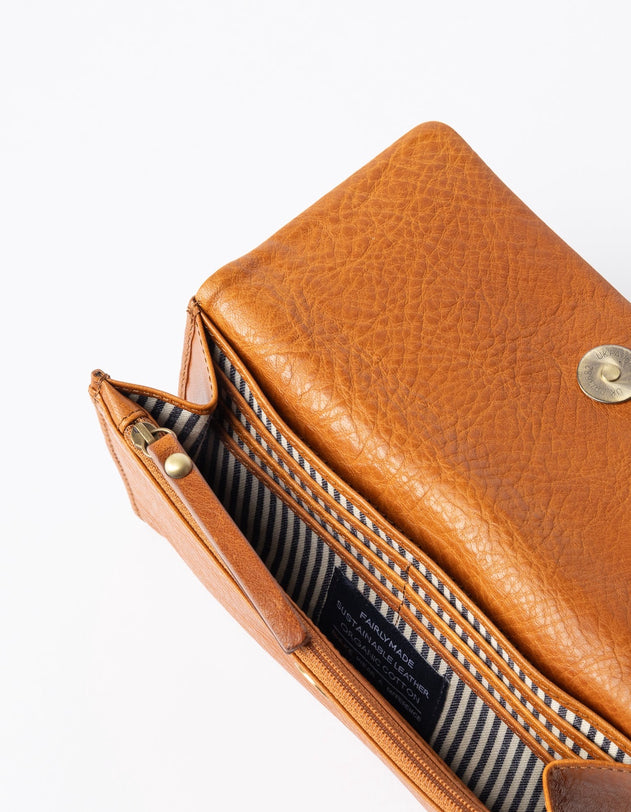 Pau's Pouch Stromboli Leather Cognac