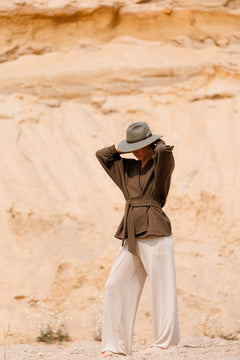 Iris Jacket Dark Brown