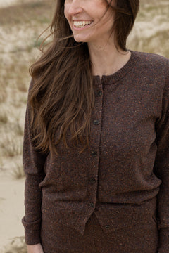 Sabbia Cardigan Chocolate