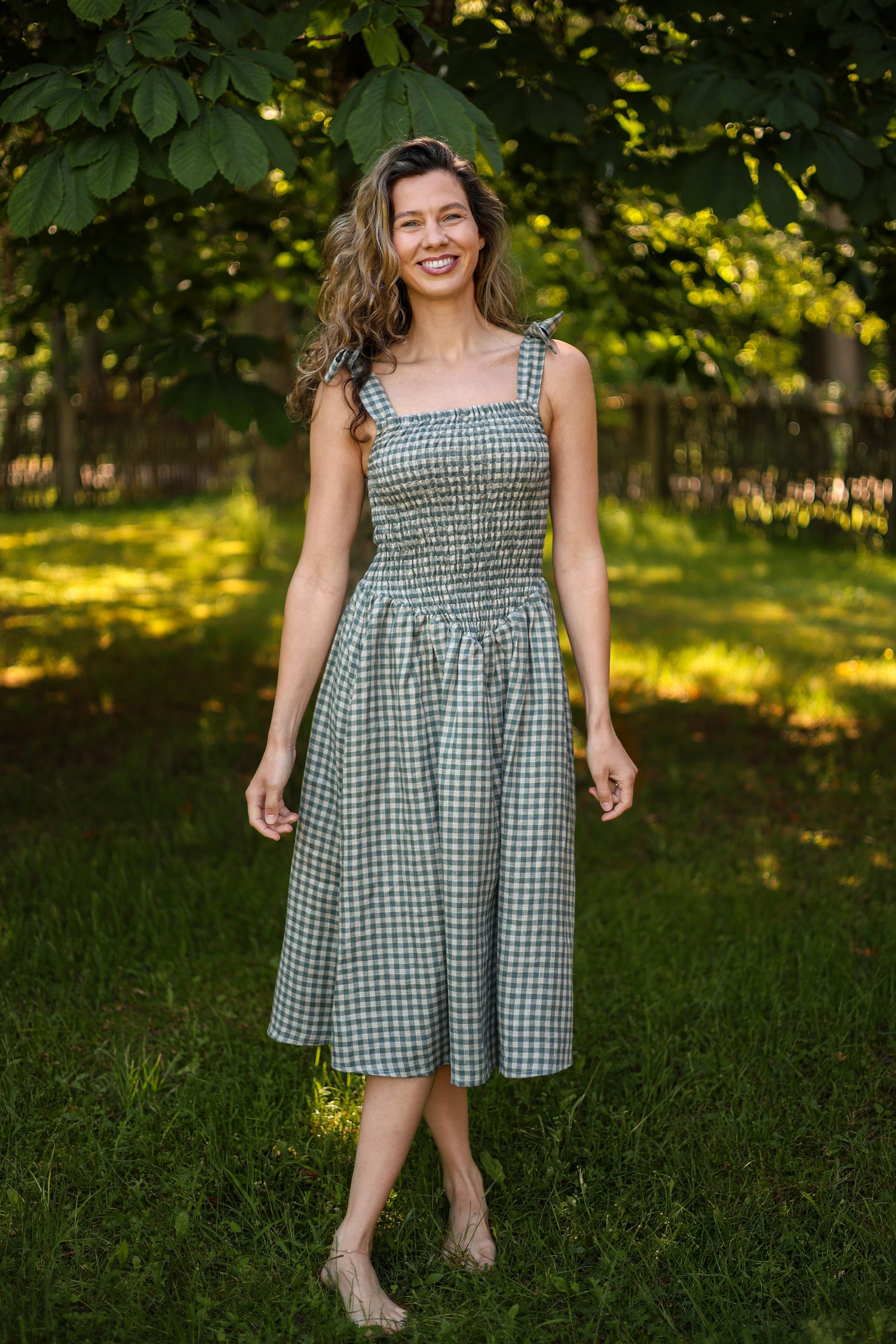 Eleanore Linen Dress