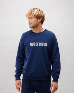 Out of Office Sweatshirt Navy Blue