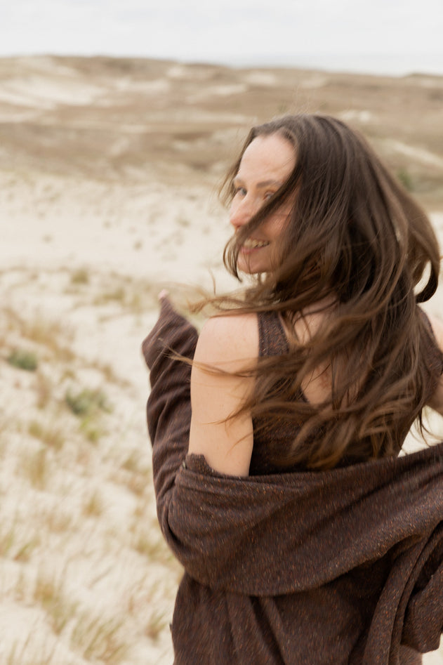 Sabbia Cardigan Chocolate