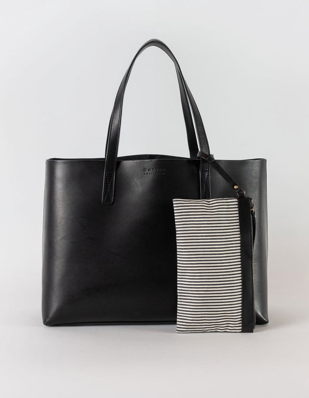 Sam Classic Leather Shopper Bag Cognac