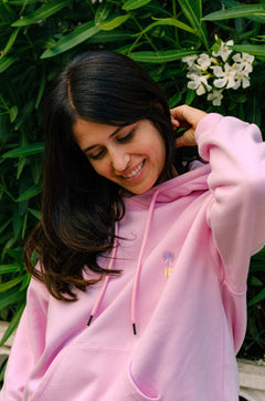 Women's Antonyo Marest X Trendsplant Oversized Hoodie Gum Pink