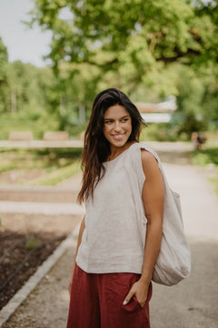 Linen Tote Bag