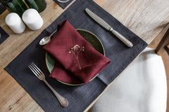 2-Pack Linen Placemats