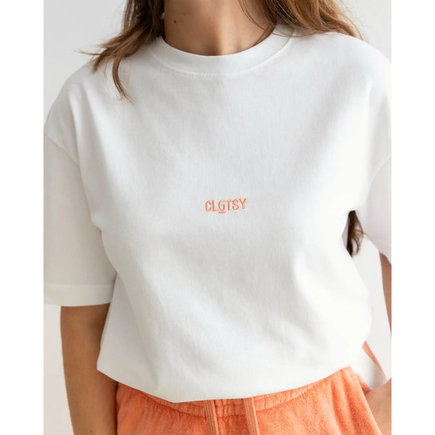 Ohne x Clotsy Unisex Oversized T-shirt White