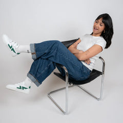 Alpha Velcro Sneakers White / Green