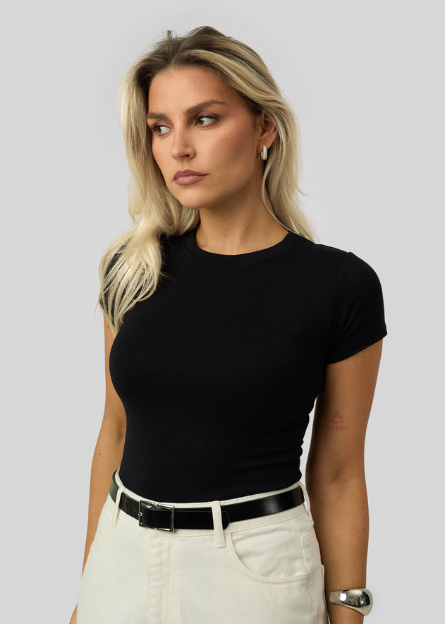 Ryder Baby Tee Black