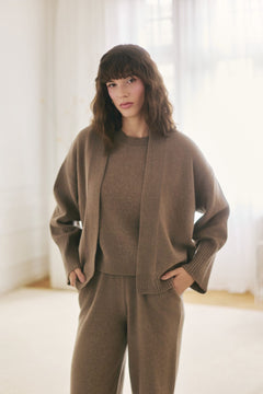 Amelie Cardigan taupe