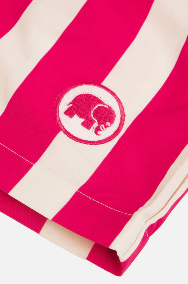 Beach Club SEAQUAL®YARN Swim Trunks Fuchsia