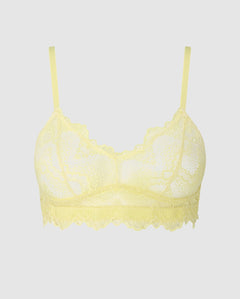Lace Balconette Light Yellow
