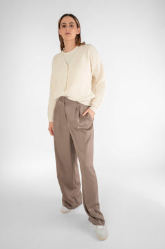 Short Cardigan Cream