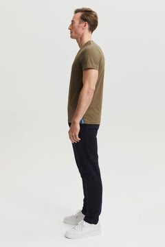 Henri Organic Cotton T-Shirt Khaki