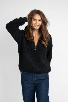 Troyer Teddy Fleece Black
