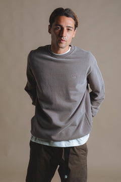 Essential Pigment Heavyweight Sweater Stone Gray