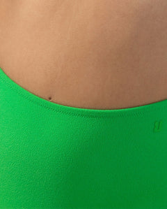 Highwaist Bikini Briefs Kelly Green