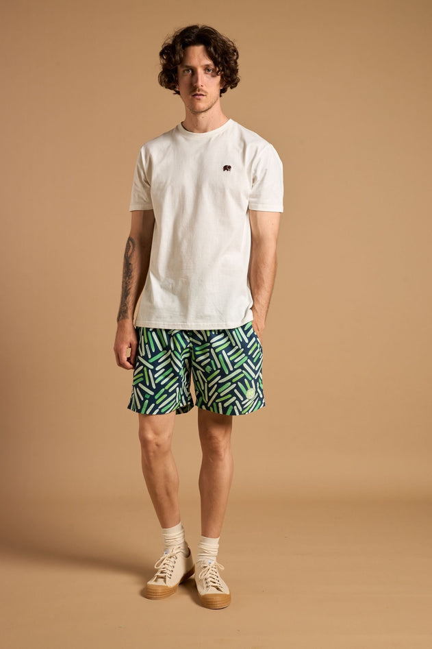 Strokes SEAQUAL®YARN Swim Trunks Seaweed Green
