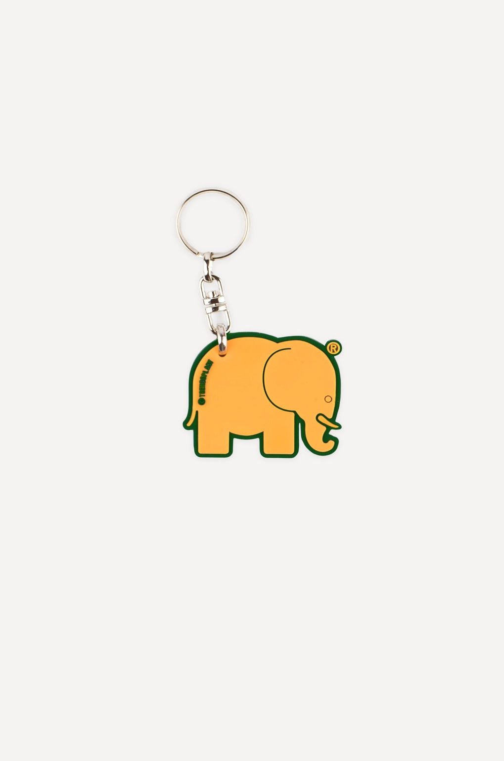 Elephant Keychain Green
