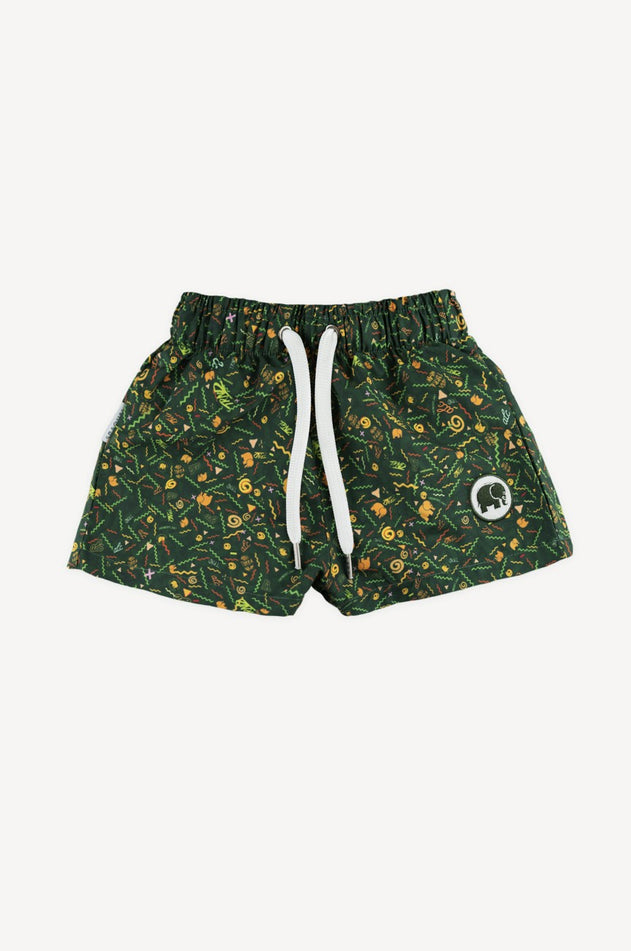 Dogtown SEAQUAL®YARN Kid's Swim Trunks Green