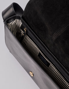 Gina Longuette Classic Leather Black
