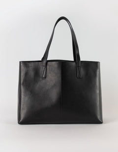 Sam Classic Leather Shopper Bag Cognac