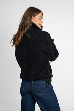 Troyer Teddy Fleece Black