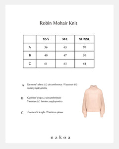 Robin Mohair Knit Smoke Green