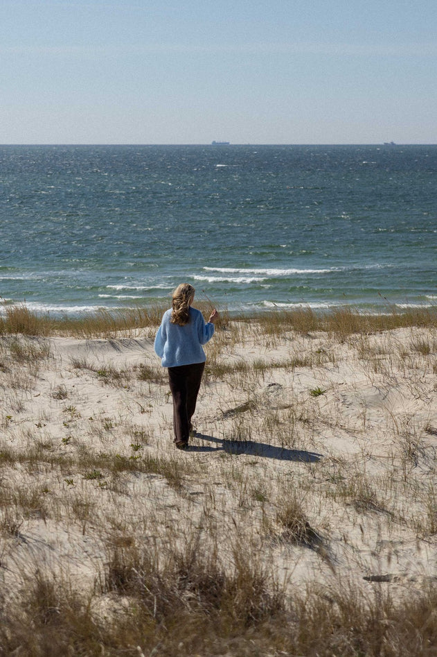 Melody Mohair Jumper Sky Blue