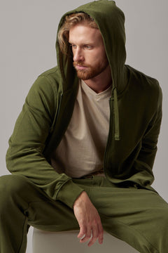 Men's Zip Up Hoodie