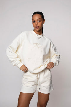 Palms Sweatshirt White