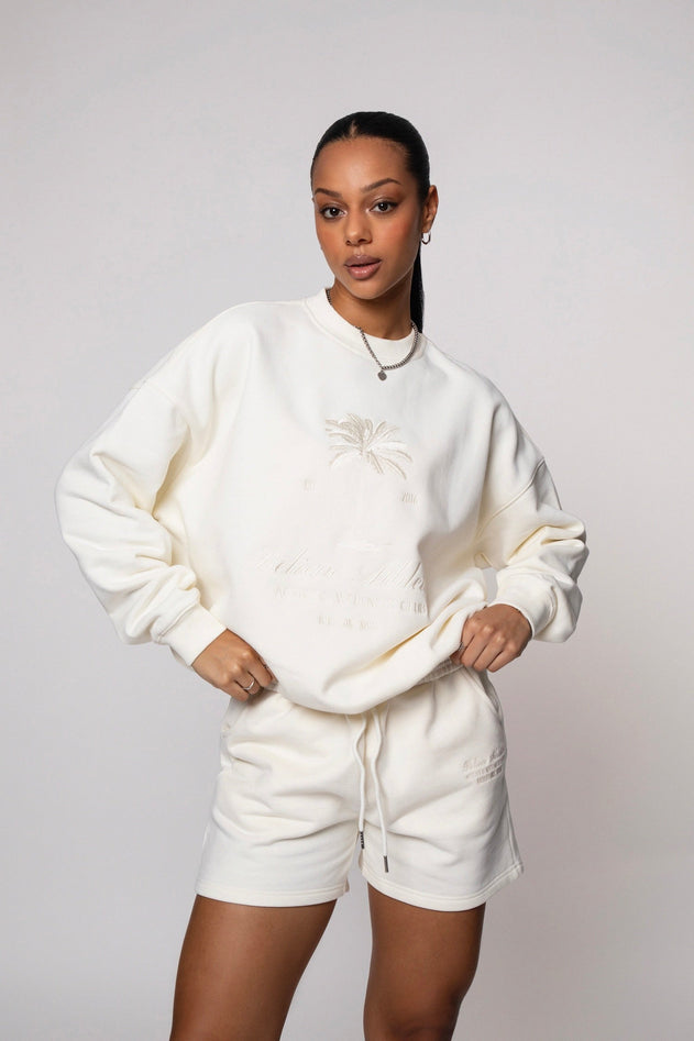 Palms Sweatshirt White