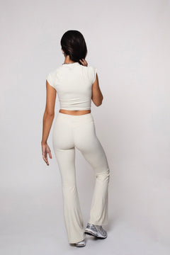 Utopie Flare Pants Ivory