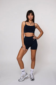 Short Bliss Push-Up Biker Shorts Navy