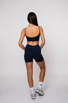 Short Bliss Push-Up Biker Shorts Navy