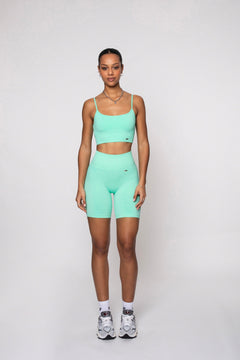 Bliss Push-Up Biker Shorts Mint