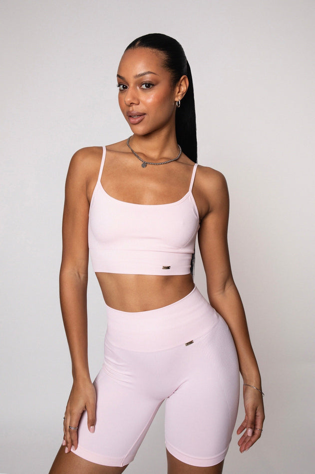 Joy Sports Bra A. Light Pink