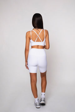 Palms Sports Bra Pearl White