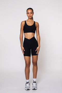 West Biker Shorts Black