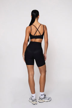 West Biker Shorts Black